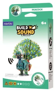 MIEREDU 3D puzzle se zvukem Páv