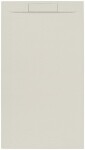 Sprchová vanička obdélníková SAT Fusion 160x90 cm litý mramor Beige SATFU16090BE SATFU16090BE