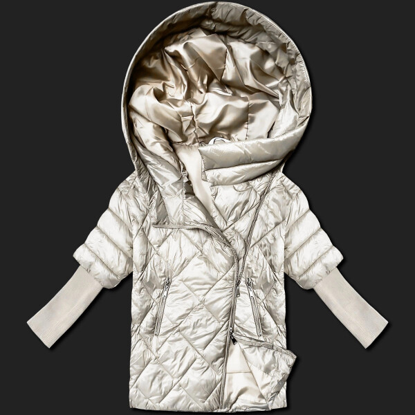 Dámská bunda Minority (M2-6701-12) ecru - Goodlooking XL