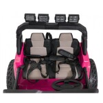 Mamido Elektrické autíčko Extreme Sport 4x4 s proměnlivou velikostí růžové