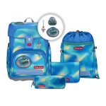 Školní aktovka Step by Step CLOUD FLASH, Ninja Zazu - 5 dílný set, AGR certifikát