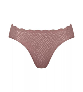 Dámské kalhotky ZERO Feel Bliss High leg - BROWN - sv. hnědé 1141 - SLOGGI BROWN M