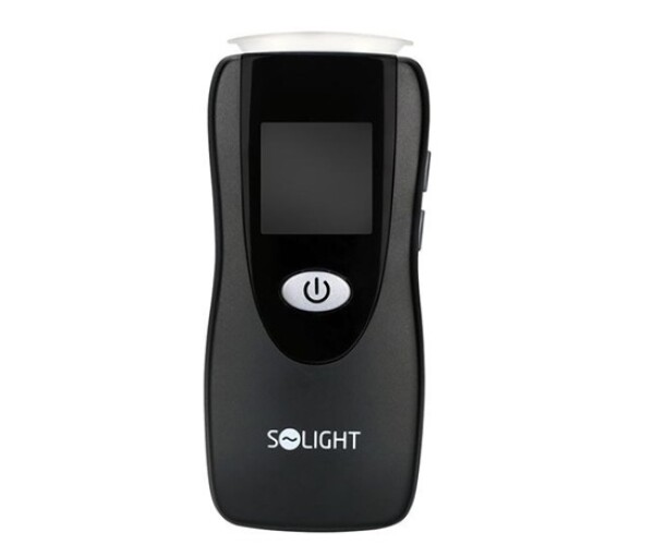 Solight profesionální bezkontaktní alkohol tester, Fuel Cell, 0,0 - 5,0‰ BAC,citlivost 0,08‰