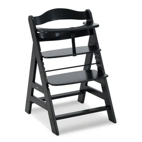 Hauck Alpha+ dřevěná židle, black (HK661451)