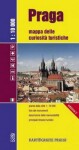 Praga - Mappa delle curiosita turistiche /1:10 tis.