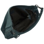 Trendy dámská koženková kabelka na rameno Elleame, modrá