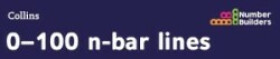 Number Builders — 0–100 N-BAR LINES (Pack of 5)