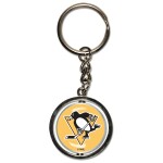 Wincraft Přívěšek Pittsburgh Penguins NHL Spinner Key Ring FA_1410379