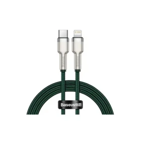 Baseus CATLJK-B06 Kabel USB-C (M) - Lightning (M) 2 m zelená / 20W (CATLJK-B06)