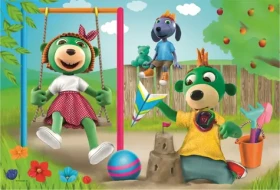 Trefl - Puzzle - Treflíci: Zábava na zahradě