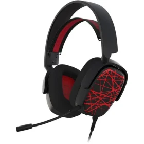 YENKEE YHP 3040 Vector černá / Herní sluchátka / mikrofon / 3.5mm jack / USB-C / 2.1m (45021092)