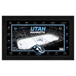 Highland Mint Fotografie Utah Mammoth NHL Limited Edition 2026–27 Facsimile Signature 12" x 20" Rink Framed Photo