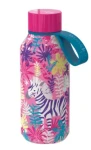 Quokka Dětská termoláhev Solid zebra 330 ml (Q40147)