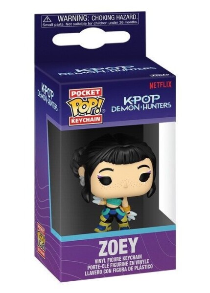 Funko POP Keychain: KPop Demon Hunters - Zoey
