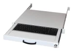 Equip 19" šedý šuplík na klávesnici s trackballem / Šuplík na klávesnici / US layout / PS/2, USB / 1U / RAL7035 (260612)