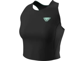 Dynafit Trail Crop Top dámské triko bez rukávů Black Out vel. L