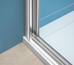 POLYSAN - EASY třístěnný sprchový kout 1000x800, skládací dveře, L/P varianta, čiré sklo EL1910EL3215EL3215