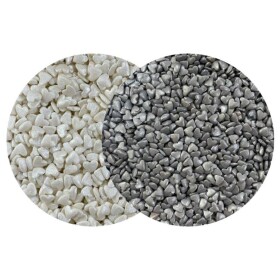 Dortisimo 4Cake Cukrová srdíčka bílá perleťová a stříbrná (120 g)