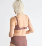 Dámská podprsenka ZERO Feel 2.0 Soft bra - BROWN - sv. hnědá 1141 - SLOGGI BROWN S