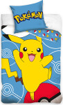 Dětské povlečení Pokémon Pikachu a Pokéball