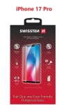 SWISSTEN FULL GLUE COLOR FRAME CASE FRIENDLY sklo pro Apple iPhone 17 Pro černá (54501883)
