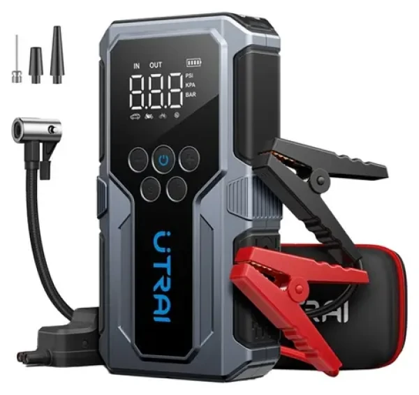 Utrai JS9 / Startér do auta / kompresor 150 PSI / 800 A / 55,5 Wh / powerbanka (CEP321)