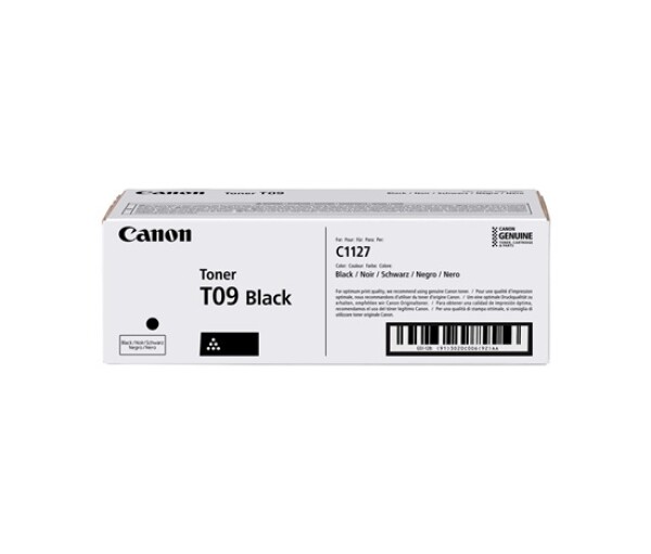 CANON toner T09BK černý pro i-Sensys X C1127P , C1127I a C1127IF (7 600 str.) EDF_543813
