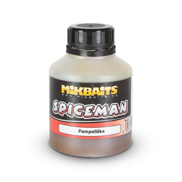 Mikbaits Spiceman booster Pampeliška 250ml,Mikbaits Spiceman booster Pampeliška 250ml