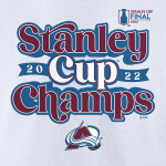 Fanatics Dámské tričko Colorado Avalanche 2022 Stanley Cup Champions Saucer Pass V-Neck Velikost: