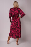 AX Paris Woman's Dress DA1604 Cerise