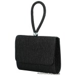 Módní dámské psaníčko Moon Asmita, černé