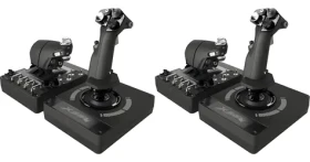 Logitech G X56 HOTAS / Joystick / Ovládání plynu / PC