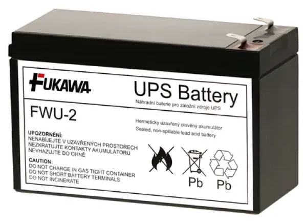 FUKAWA FWU2 / Baterie do UPS / náhrada za APC RBC2 (12325)