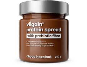 Vilgain Proteinový krém s prebiotickou vlákninou – lískové ořechy s čokoládou 350 g