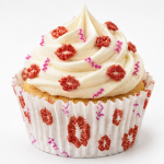 Cake star papírové košíčky na muffiny a cupcakes barevné 50x30 mm 100ks-vzor 22