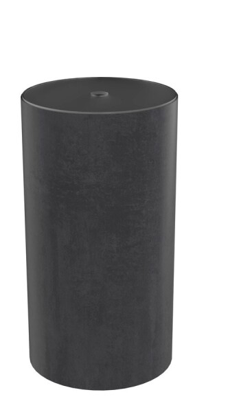 SAPHO - OASIS podstavec pod umyvadlo, LED difuzor, ø 400x745, beton infinity AS708-42238