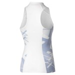 Mizuno Daybreakers Printed Tank W White Icelandic Blue - Tenisové tílko Mizuno Daybreakers Printed Tank 62GAC70171 Velikost textilu: XS