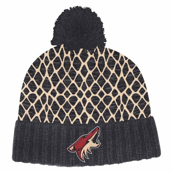 Adidas Pánská zimní čepice Arizona Coyotes NHL 2019 20 Goal Net Pudelmütze