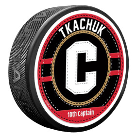 Mustang Puk Ottawa Senators NHL Captain Jersey Stitch