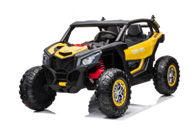 Mamido Elektrické autíčko Buggy Turbo 24V 4x200W žluté