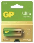 GP Ultra Alkaline C (LR14) / Alkalická baterie / 1,5 V / 2 ks (1013322100)