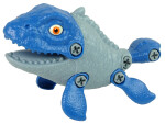 Mamido Konstrukční dinosaurus Mosasaur modrý