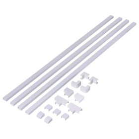 Sygonix SY-6737520 kabelová lišta spojovací kus (d x š x v) 1000 x 24 x 15 mm 1 sada bílá