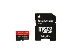 Transcend Micro SDHC karta 32GB / Class 10 / UHS-I 600x / čtení až 90MB/s) (TS32GUSDHC10U1)