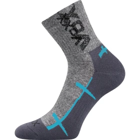 VOXX Ponožky sportovní WALLI s ionty stříbra SVĚTLE ŠEDÉ 35-38 102640