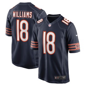 Nike Pánský dres Chicago Bears NFL Caleb Williams #18 Game Velikost: XL