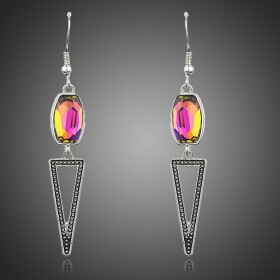 Vintage náušnice Swarovski Elements Carabella, Barevná/více barev