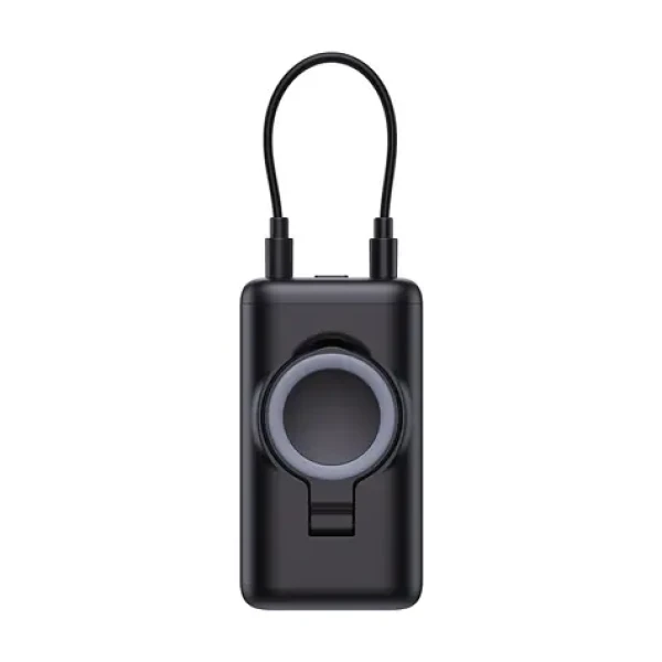 Joyroom JR-W13 černá / Powerbanka / 5000 mAh / 1x USB-C + 1x Lightning / bezdrátové nabíjení pro Apple Watch (6956116727499)