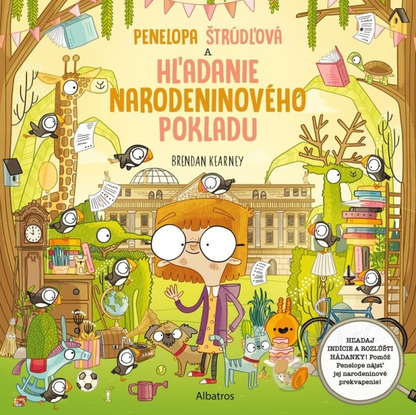 Penelopa Štrúdľová a narodeninové hľadanie pokladu - Brendan Kearney