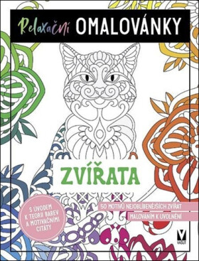 Relaxační omalovánky Zvířata - kolektiv
